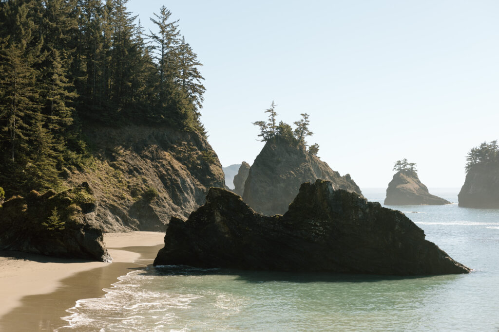 Secret Beach on the Oregon Coast