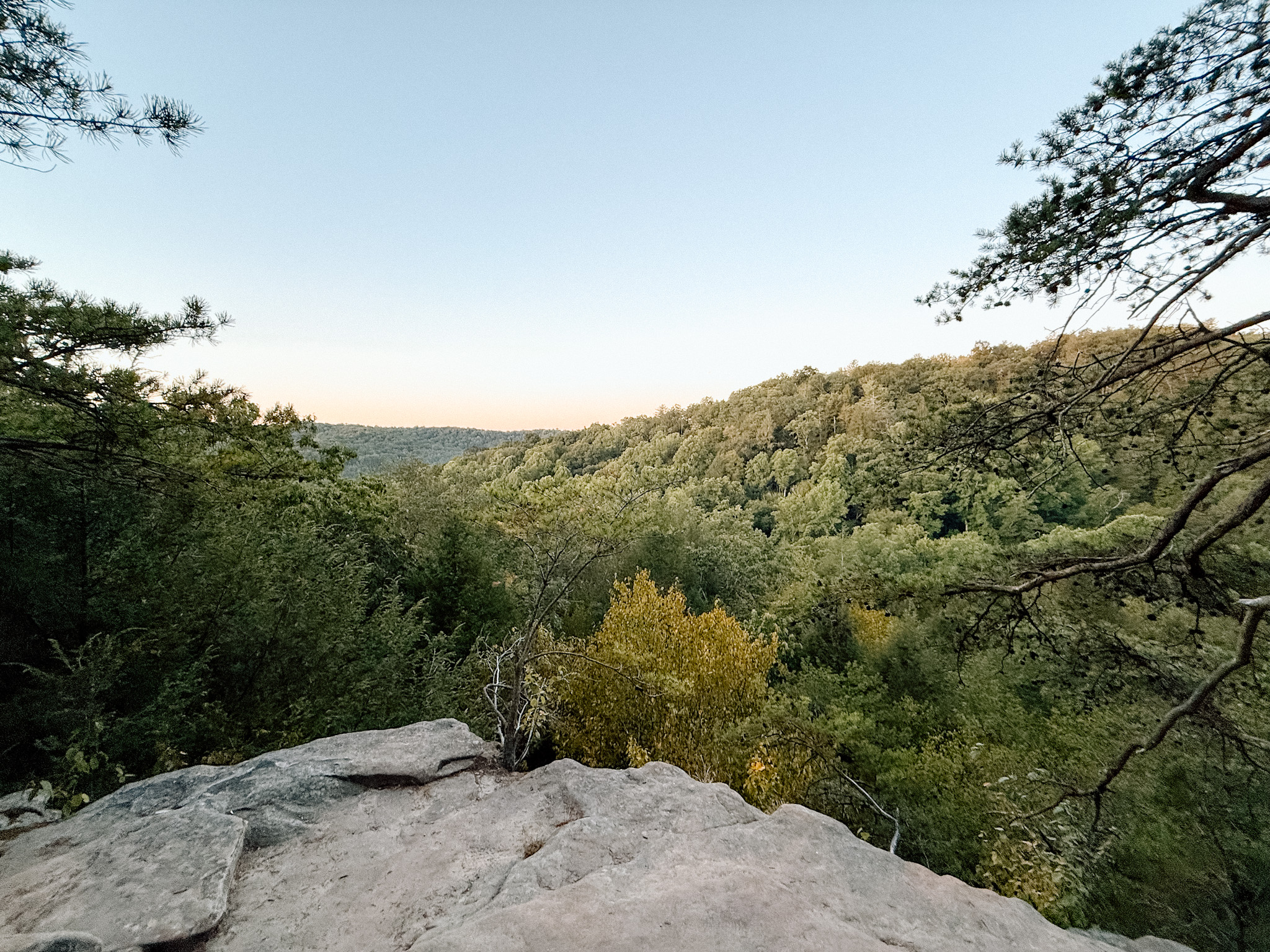 Overlook at Conkle's Hollow